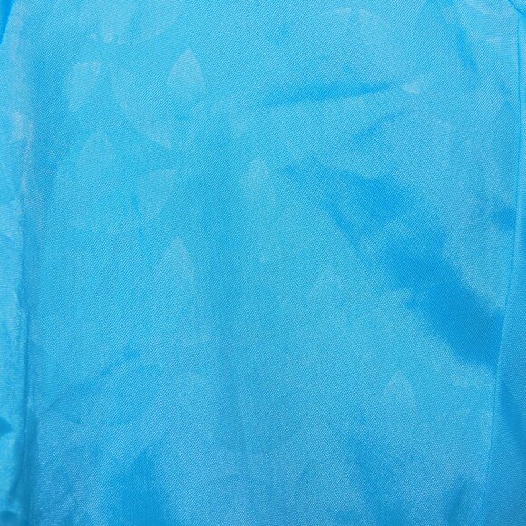 Adidas Trefoil Womens XS Bright Blue early 2000s Lightweight Wind Bomber Jacket - Picture 6 of 9